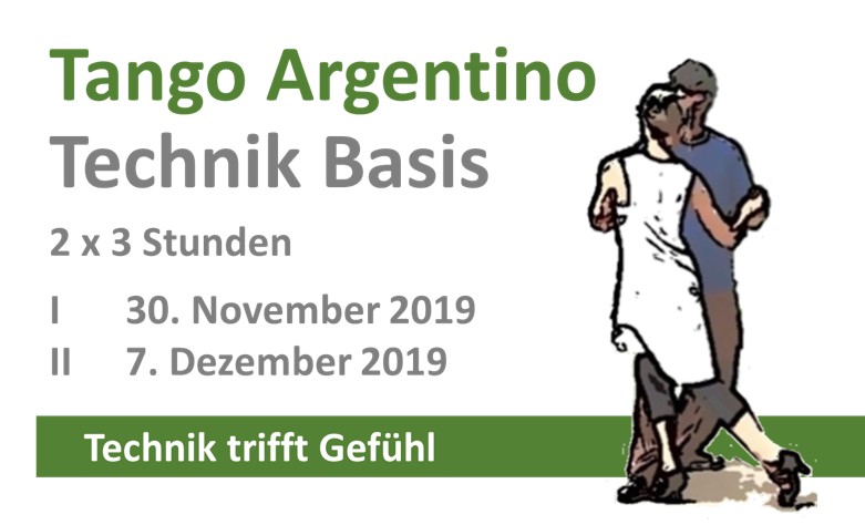 Tango Argentino: Technik Basis I und II